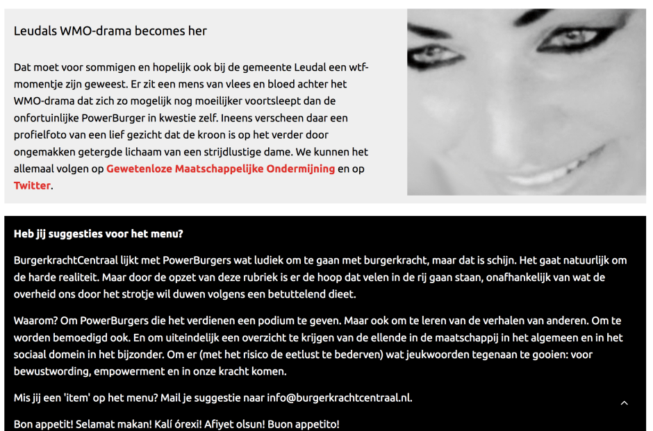 PowerBurger Burgerkracht Centraal