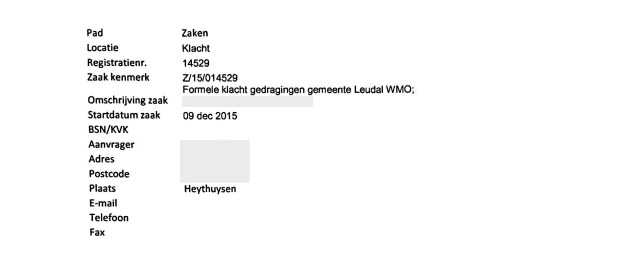 1- FORMELE KLACHT 9 DEC 2015 BLOG