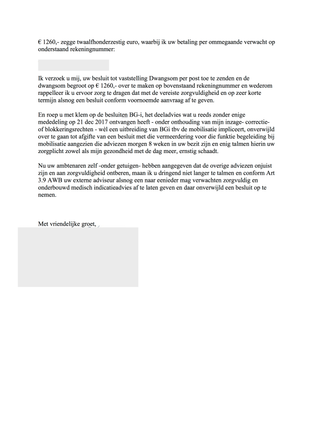 VORDERING VAN DWANGSOM PAGE 2(14 februari 2018)